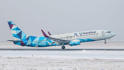 Boeing 737-800. Фото с сайта авиакомпании NordStar